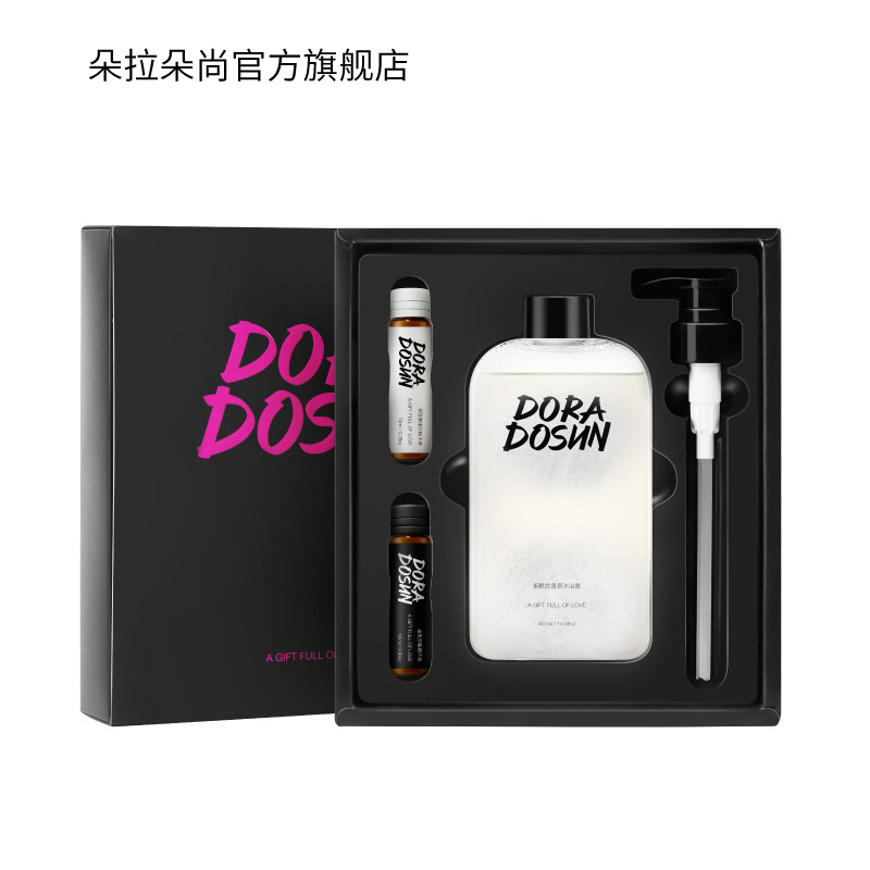 朵拉朵尚沐浴露持久留香氛体保湿滋润补水烟酰胺男女邂逅沐浴乳液-选品库-美视角-网红自媒体平台-重庆果实电子科技有限公司