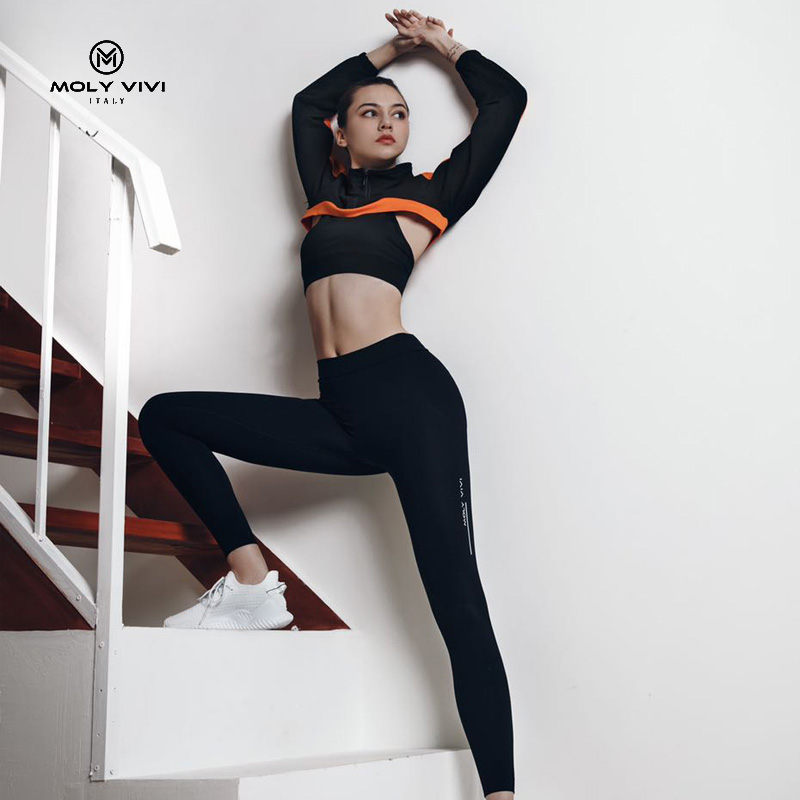 molyvivi魔力薇薇夜光魔力裤升级款2代女黑色运动显瘦腿裤打底裤-选品库-美视角-网红自媒体平台-重庆果实电子科技有限公司